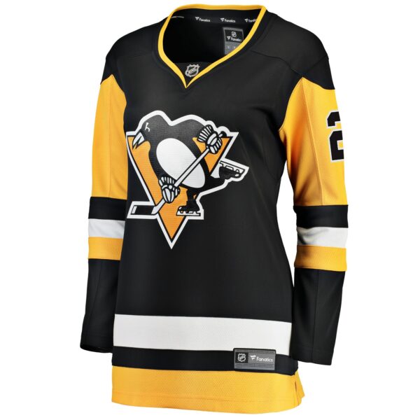 Women’s Pittsburgh Penguins Chad Ruhwedel Fanatics Branded Black Premier Breakaway Player Jersey