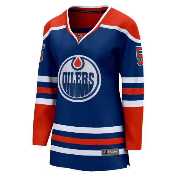 Women’s Edmonton Oilers Cody Ceci Fanatics Branded Royal Home Breakaway Player Jersey