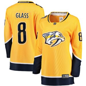 Women's Nashville Predators Cody Glass Fanatics Branded Gold Home Breakaway Player Jersey