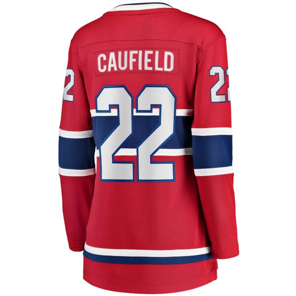 Women’s Montreal Canadiens Cole Caufield Fanatics Branded Red Home Breakaway Replica Jersey