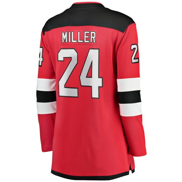 Women’s New Jersey Devils Colin Miller Fanatics Branded Red Home Breakaway Player Jersey