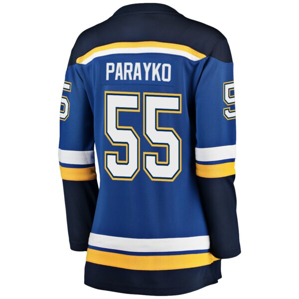 Women’s St. Louis Blues Colton Parayko Fanatics Branded Blue Breakaway Player Jersey