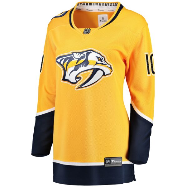 Women’s Nashville Predators Colton Sissons Fanatics Branded Gold Breakaway Player Jersey