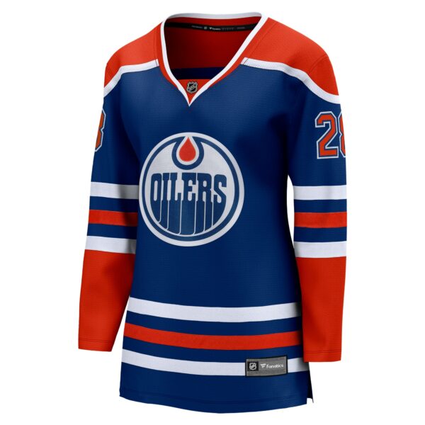 Women’s Edmonton Oilers Connor Brown Fanatics Branded Royal Home Breakaway Player Jersey