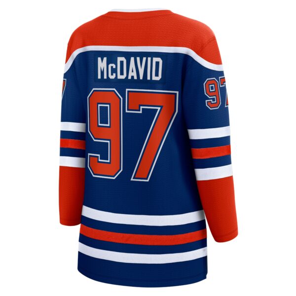 Women’s Edmonton Oilers Connor McDavid Fanatics Branded Royal Home Premier Breakaway Player Jersey