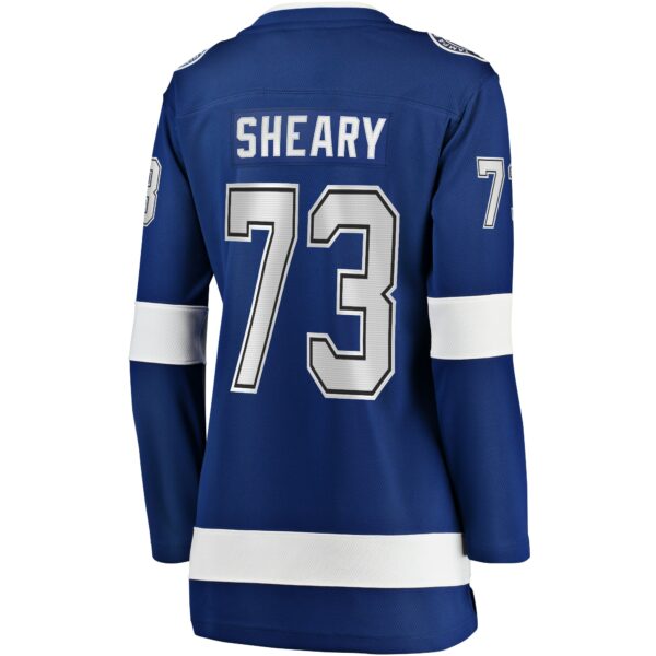 Women’s Tampa Bay Lightning Conor Sheary Fanatics Branded Blue Home Breakaway Player Jersey