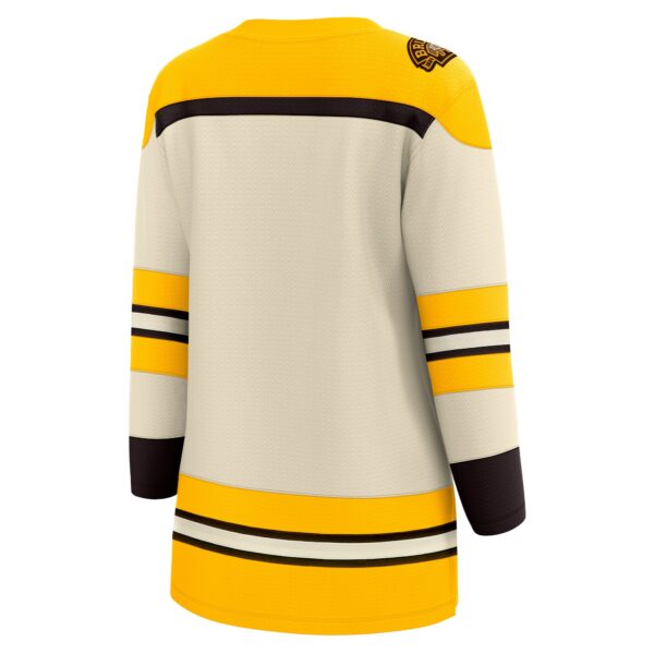 Women’s Boston Bruins  Fanatics Branded Cream 100th Anniversary Premier Breakaway Jersey