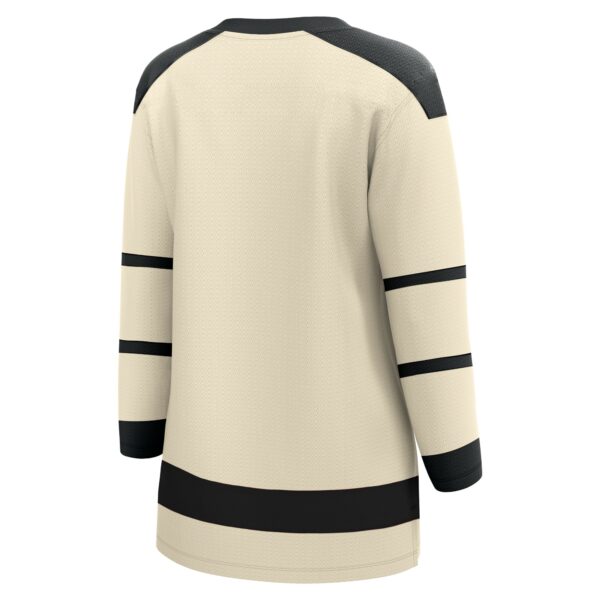 Women’s Pittsburgh Penguins Fanatics Branded Cream 2023 Winter Classic Blank Jersey