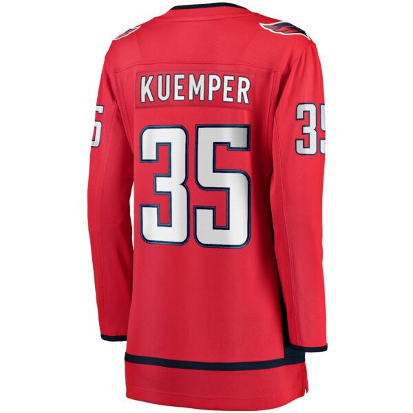 Women’s Washington Capitals Darcy Kuemper Fanatics Branded Red Home Breakaway Player Jersey