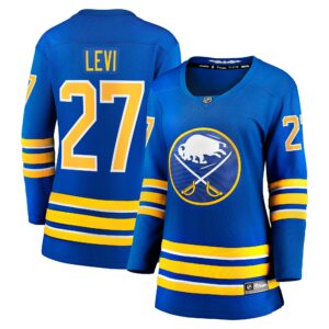 Women's Buffalo Sabres Devon Levi Fanatics Branded Royal Home Breakaway Player Jersey