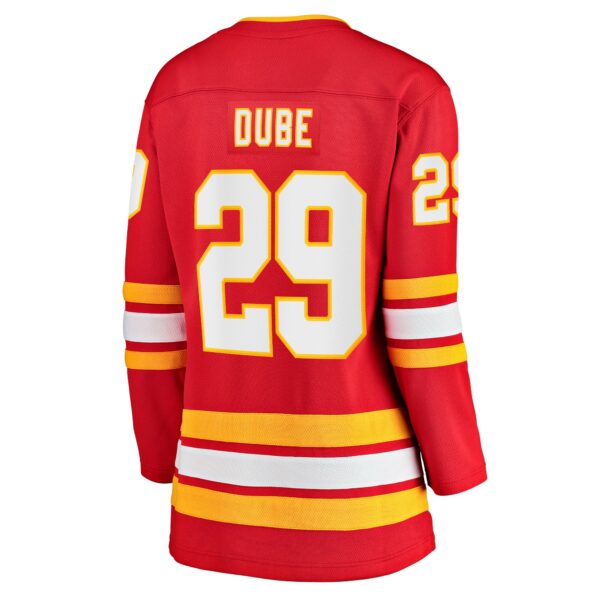 Women’s Calgary Flames Dillon Dube Fanatics Branded Red Home Breakaway Player Jersey