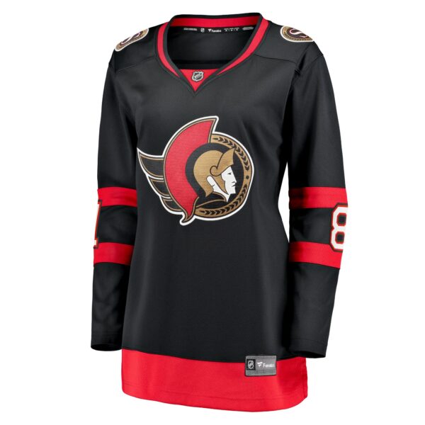 Women’s Ottawa Senators Dominik Kubalik Fanatics Branded Black Home Breakaway Player Jersey