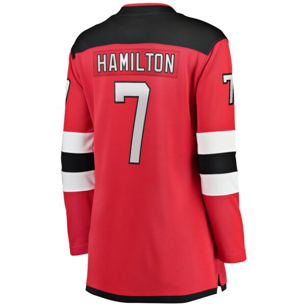 Women’s New Jersey Devils Dougie Hamilton Fanatics Branded Red Breakaway Player Jersey