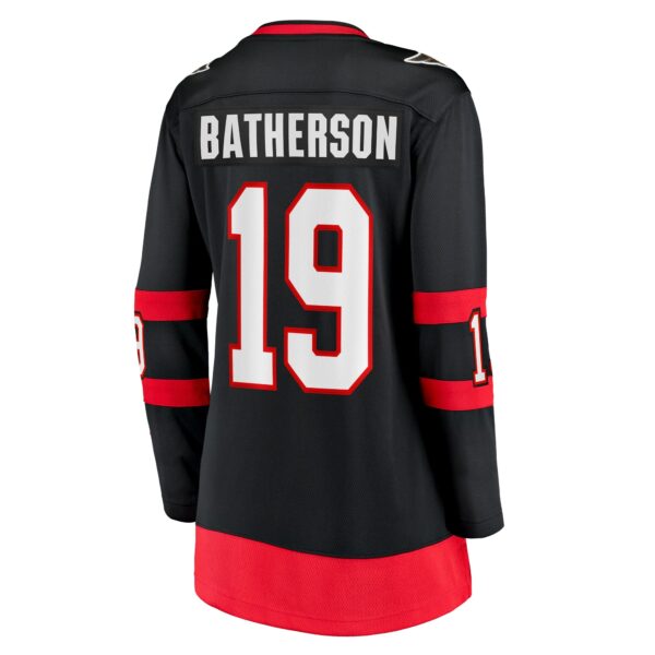 Women’s Ottawa Senators Drake Batherson Fanatics Branded Black Home Breakaway Player Jersey