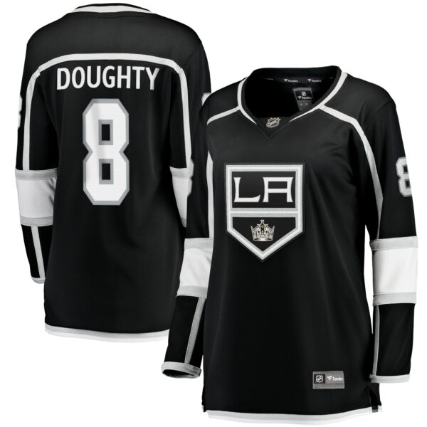 Women’s Los Angeles Kings Drew Doughty Fanatics Branded Black Home Breakaway Player Jersey