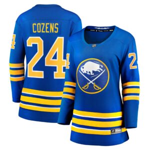 Women's Buffalo Sabres Dylan Cozens Fanatics Branded Royal Home Breakaway Player Jersey