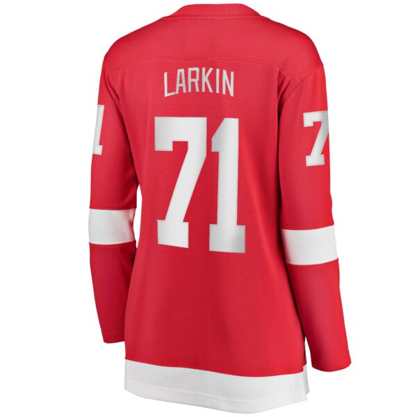 Women’s Detroit Red Wings Dylan Larkin Fanatics Branded Red Home Breakaway Player Jersey