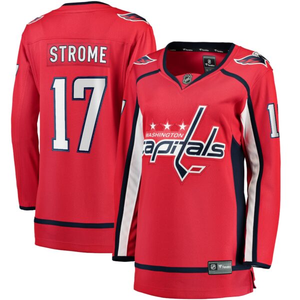 Women’s Washington Capitals Dylan Strome Fanatics Branded Red Home Breakaway Player Jersey