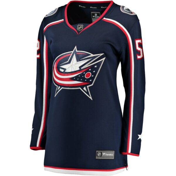 Women’s Columbus Blue Jackets Emil Bemstrom Fanatics Branded Navy Home Breakaway Player Jersey