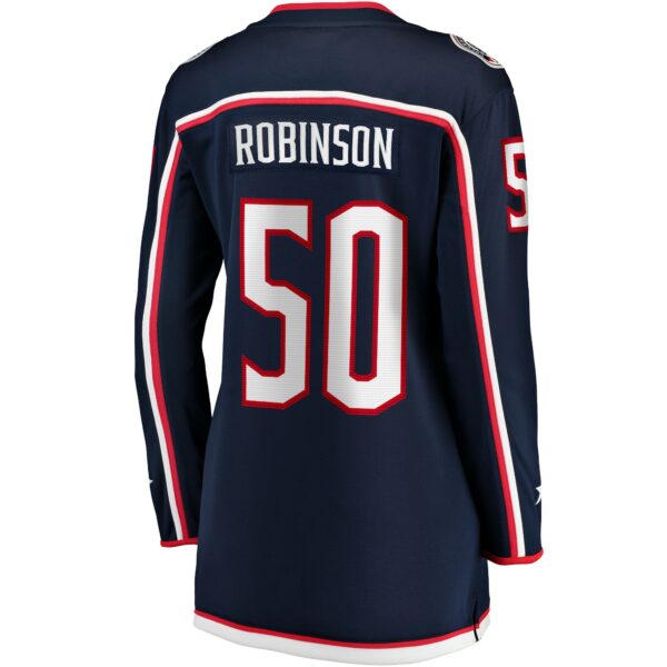 Women’s Columbus Blue Jackets Eric Robinson Fanatics Branded Navy Home Breakaway Player Jersey