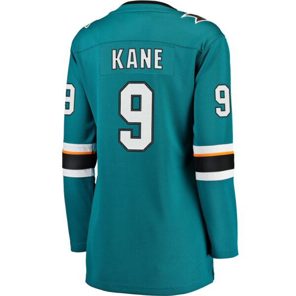 Women’s San Jose Sharks Evander Kane Fanatics Branded Teal Premier Breakaway Player Jersey