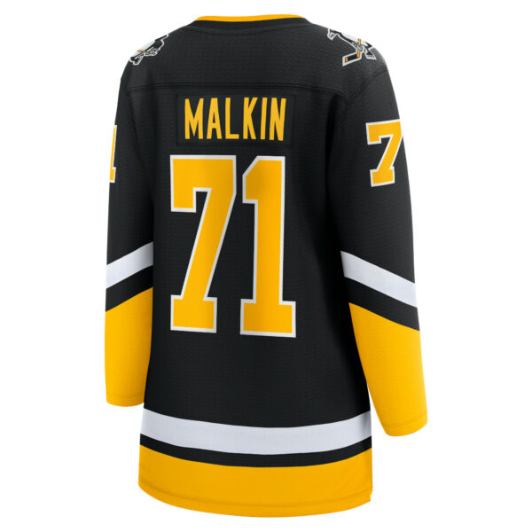 Women’s Pittsburgh Penguins Evgeni Malkin Fanatics Branded Black Alternate Premier Breakaway Player Jersey