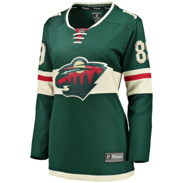 Women’s Minnesota Wild Frederick Gaudreau Fanatics Branded Green Home Breakaway Player Jersey