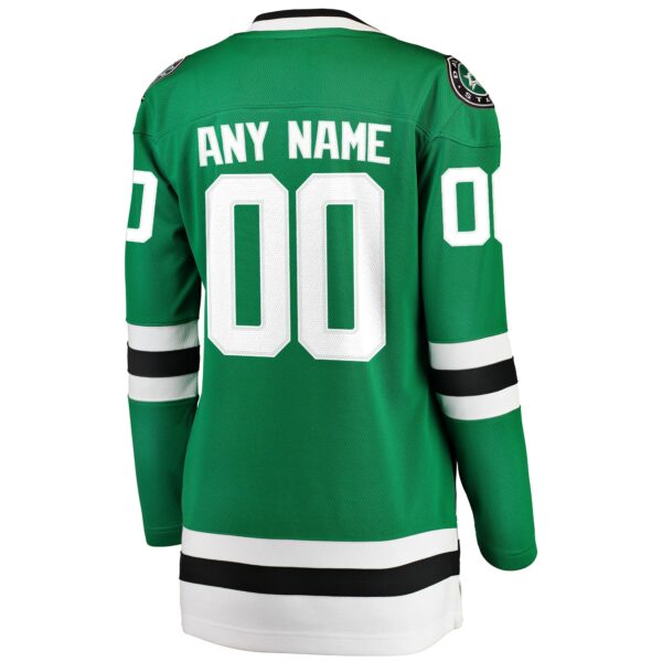 Women’s Dallas Stars Fanatics Branded Green Home Breakaway Custom Jersey