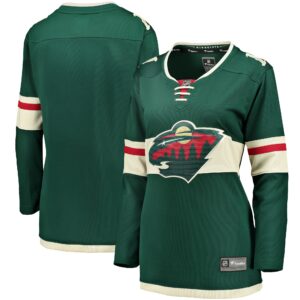 Women's Minnesota Wild Fanatics Branded Green Breakaway Home Jersey