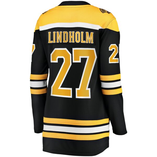 Women’s Boston Bruins Hampus Lindholm Fanatics Branded Black Home Breakaway Player Jersey