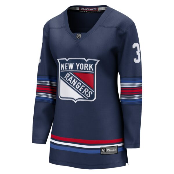 Women’s New York Rangers Igor Shesterkin Fanatics Branded Navy Alternate Premier Breakaway Player Jersey