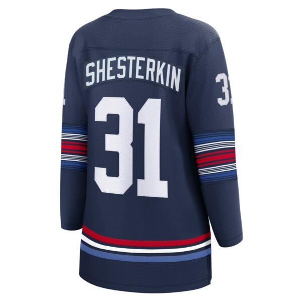 Women’s New York Rangers Igor Shesterkin Fanatics Branded Navy Alternate Premier Breakaway Player Jersey