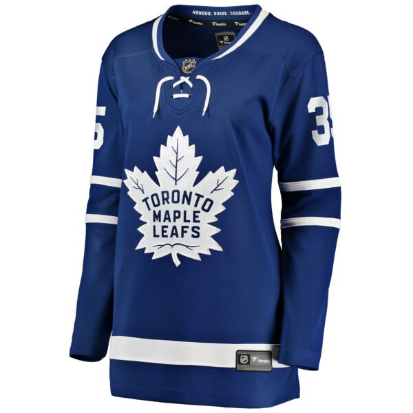 Women’s Toronto Maple Leafs Ilya Samsonov Fanatics Branded Blue Home Breakaway Player Jersey