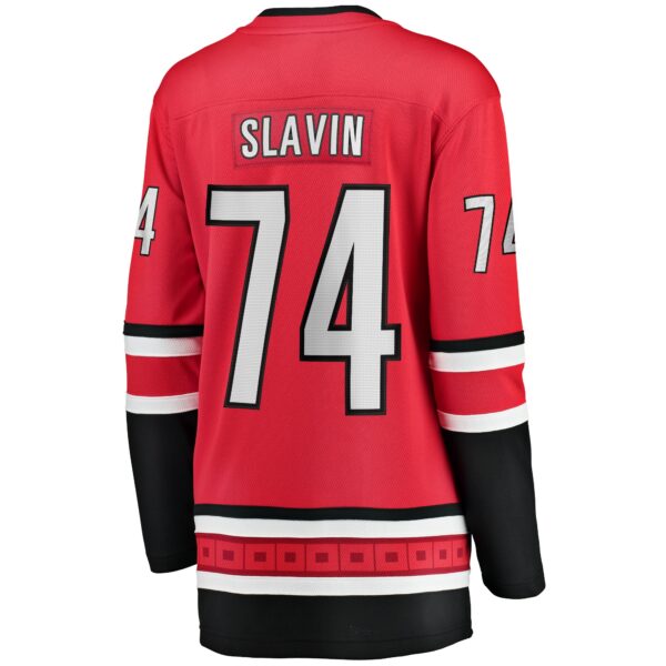 Women’s Carolina Hurricanes Jaccob Slavin Fanatics Branded Red Alternate Breakaway Player Jersey