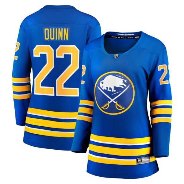 Women’s Buffalo Sabres Jack Quinn Fanatics Branded Royal Home Breakaway Player Jersey