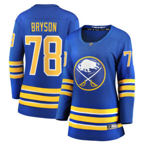 Women's Buffalo Sabres Jacob Bryson Fanatics Branded Royal Home Breakaway Player Jersey