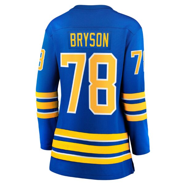 Women’s Buffalo Sabres Jacob Bryson Fanatics Branded Royal Home Breakaway Player Jersey