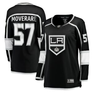 Women's Los Angeles Kings Jacob Moverare Fanatics Branded Black Home Breakaway Player Jersey