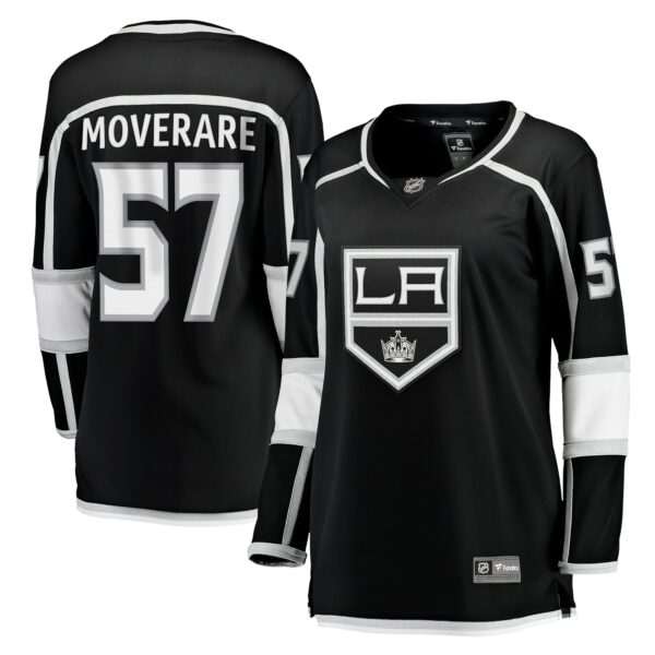 Women’s Los Angeles Kings Jacob Moverare Fanatics Branded Black Home Breakaway Player Jersey