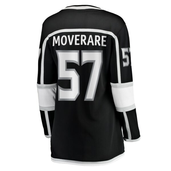 Women’s Los Angeles Kings Jacob Moverare Fanatics Branded Black Home Breakaway Player Jersey