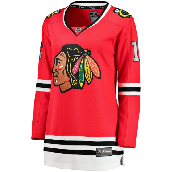 Women’s Chicago Blackhawks Jason Dickinson Fanatics Branded Red Home Breakaway Player Jersey