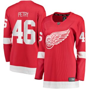 Women's Detroit Red Wings Jeff Petry Fanatics Branded Red Home Breakaway Player Jersey