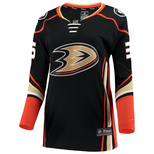 Women’s Anaheim Ducks John Gibson Fanatics Branded Black Breakaway Jersey