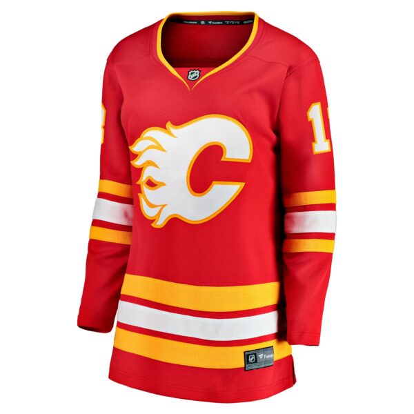 Women’s Calgary Flames Johnny Gaudreau Fanatics Branded Red Home Premier Breakaway Player Jersey