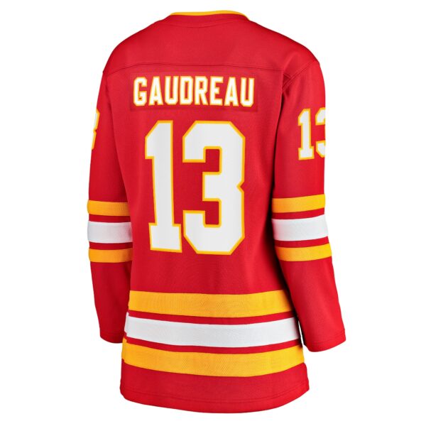 Women’s Calgary Flames Johnny Gaudreau Fanatics Branded Red Home Premier Breakaway Player Jersey