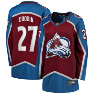 Women's Colorado Avalanche Jonathan Drouin Fanatics Branded Maroon Home Breakaway Player Jersey