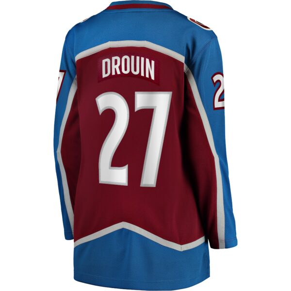 Women’s Colorado Avalanche Jonathan Drouin Fanatics Branded Maroon Home Breakaway Player Jersey