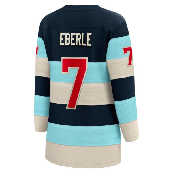 Women’s Seattle Kraken Jordan Eberle Fanatics Branded Deep Sea Blue 2024 NHL Winter Classic Breakaway Player Jersey