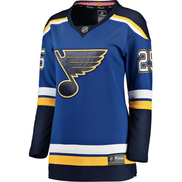 Women’s St. Louis Blues Jordan Kyrou Fanatics Branded Blue Home Breakaway Player Jersey