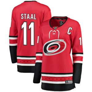 Women's Carolina Hurricanes Jordan Staal Fanatics Branded Red Alternate Breakaway Player Jersey